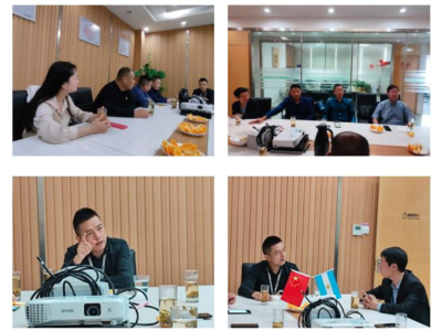 苏州外贸中小企业促进会党支部活动-走访苏州南宫体育网站热敏纸有限公司